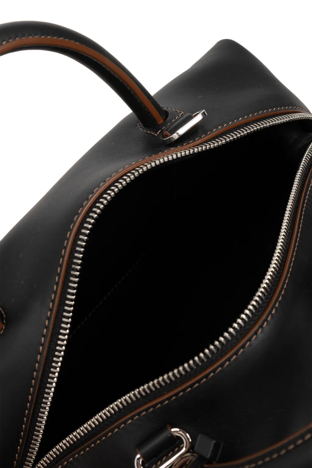 Max Mara Logo Printed Top Handle Bag