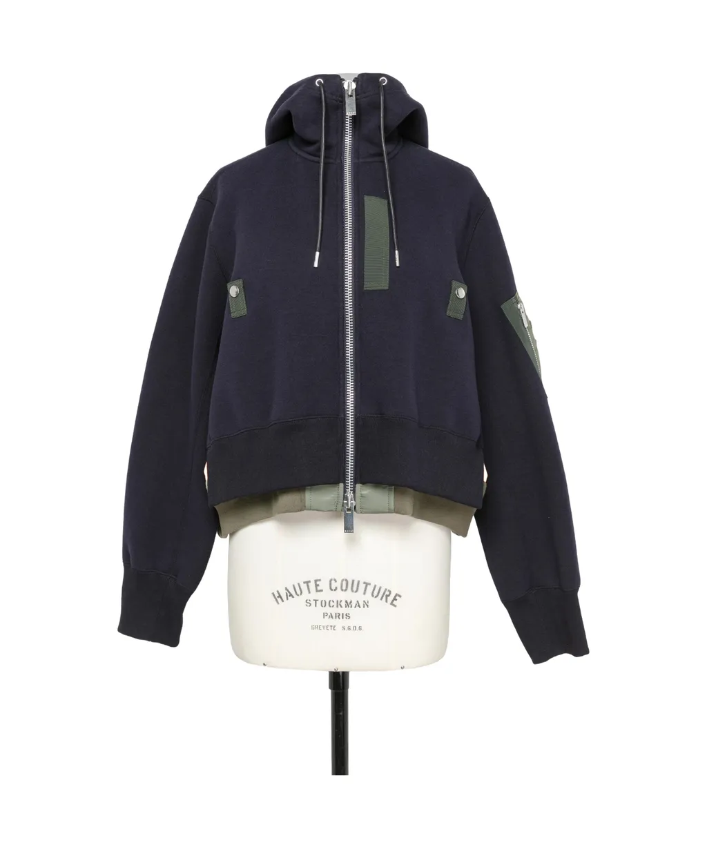 Sacai Classic-Hood Zipped Jacket