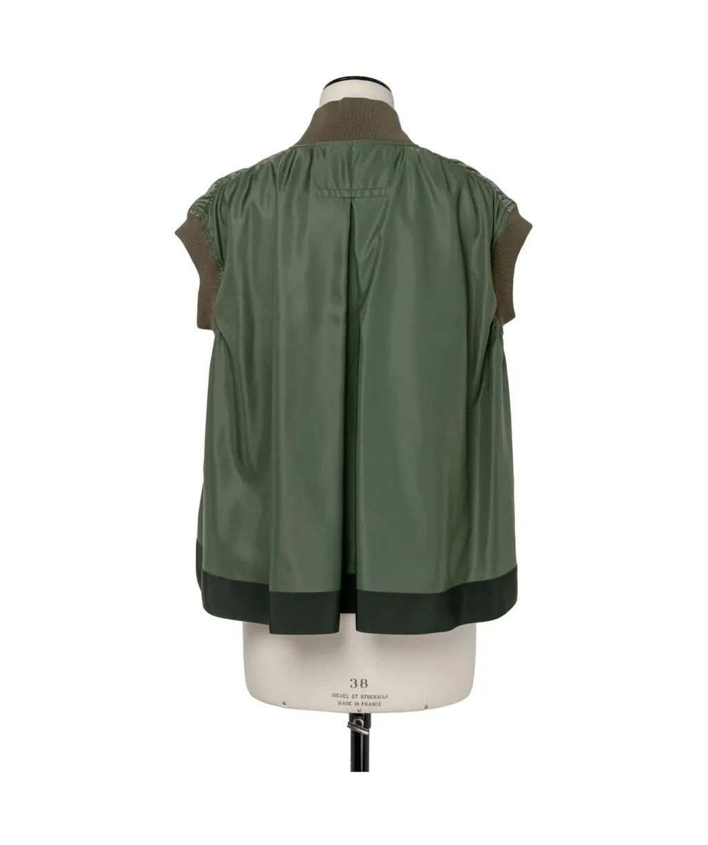 Sacai Sleeveless Zipped Gilet