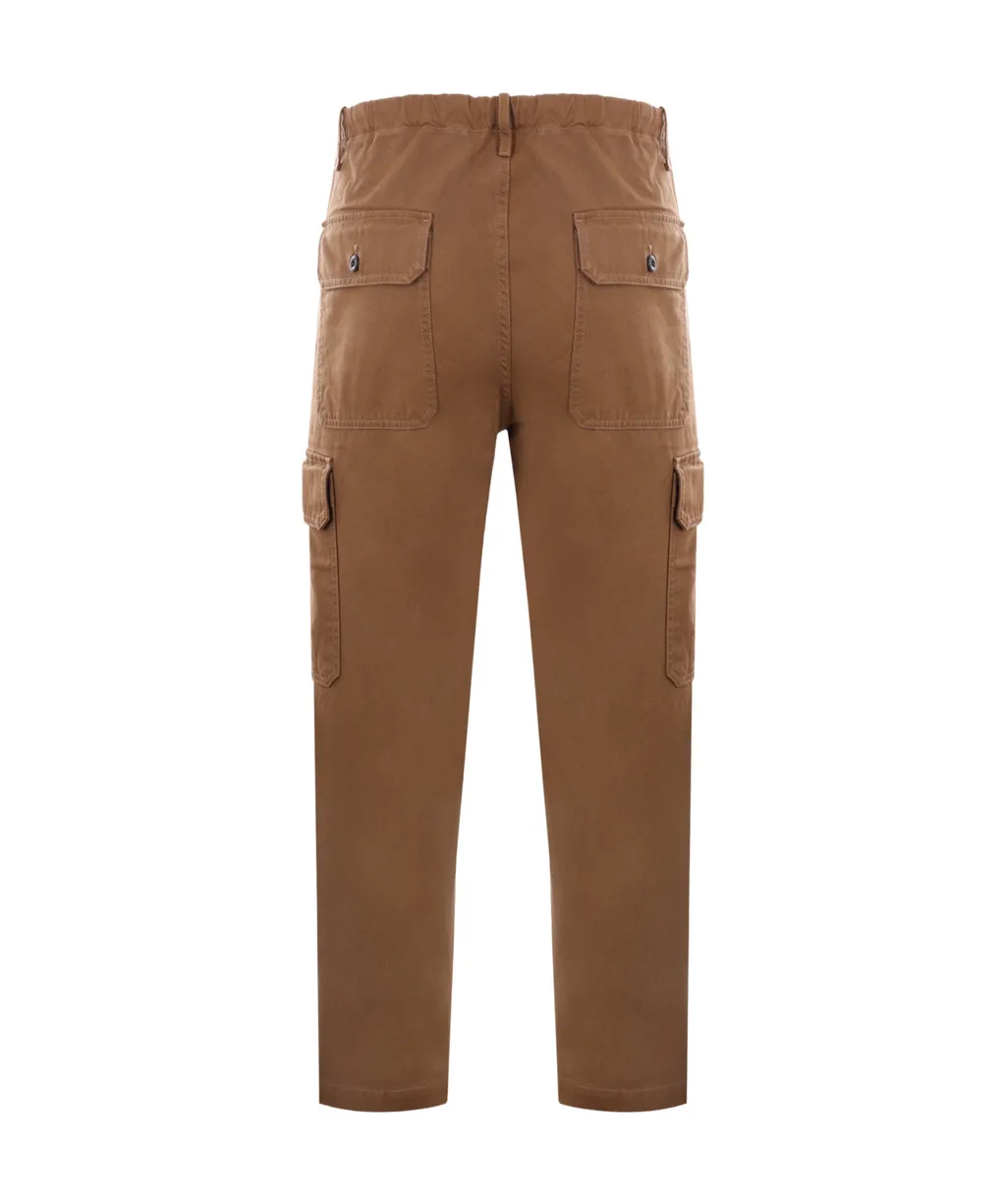 Slim-Cut Cargo Trousers