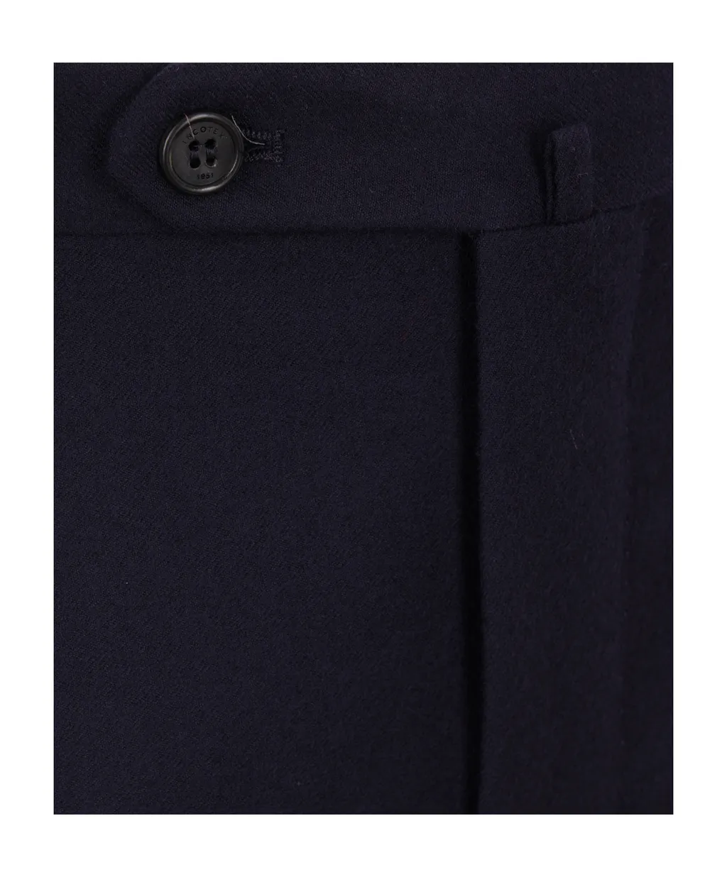Virgin-Wool Tailored Trousers