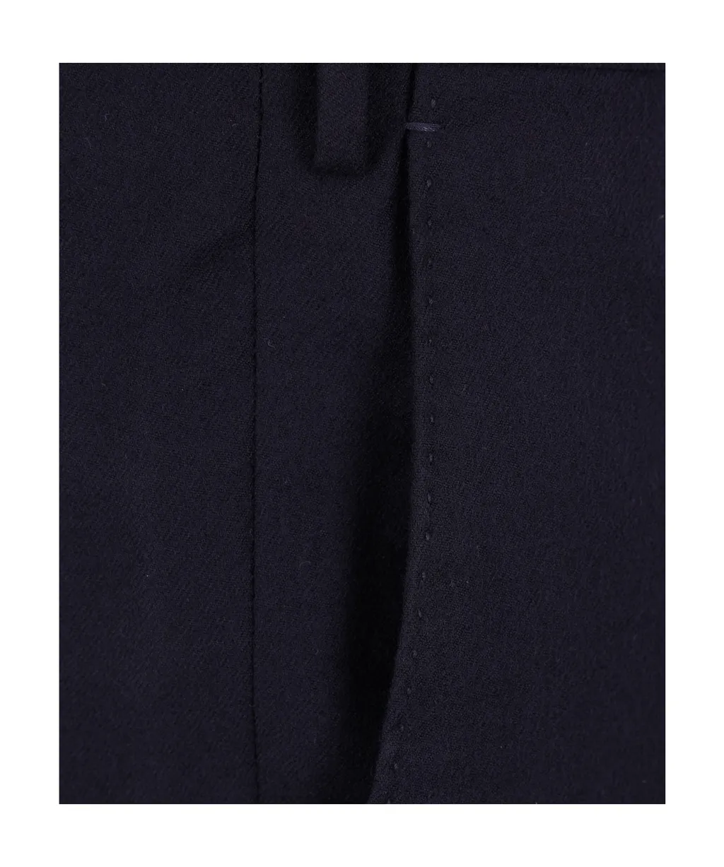 Virgin-Wool Tailored Trousers