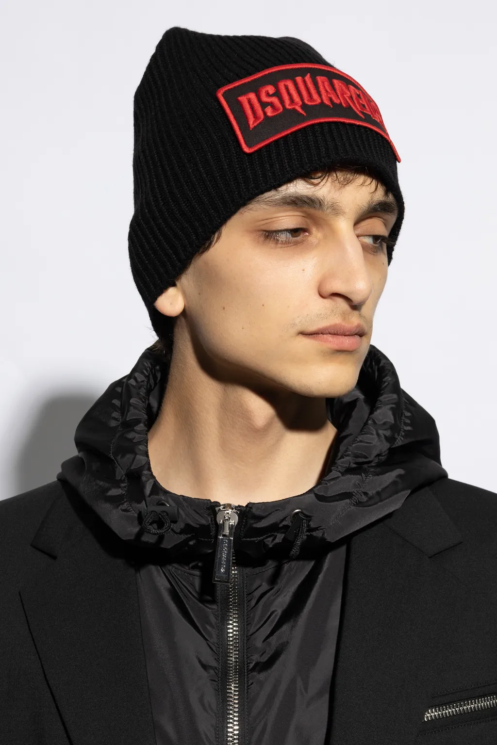 Dsquared2 Logo-Patch Beanie