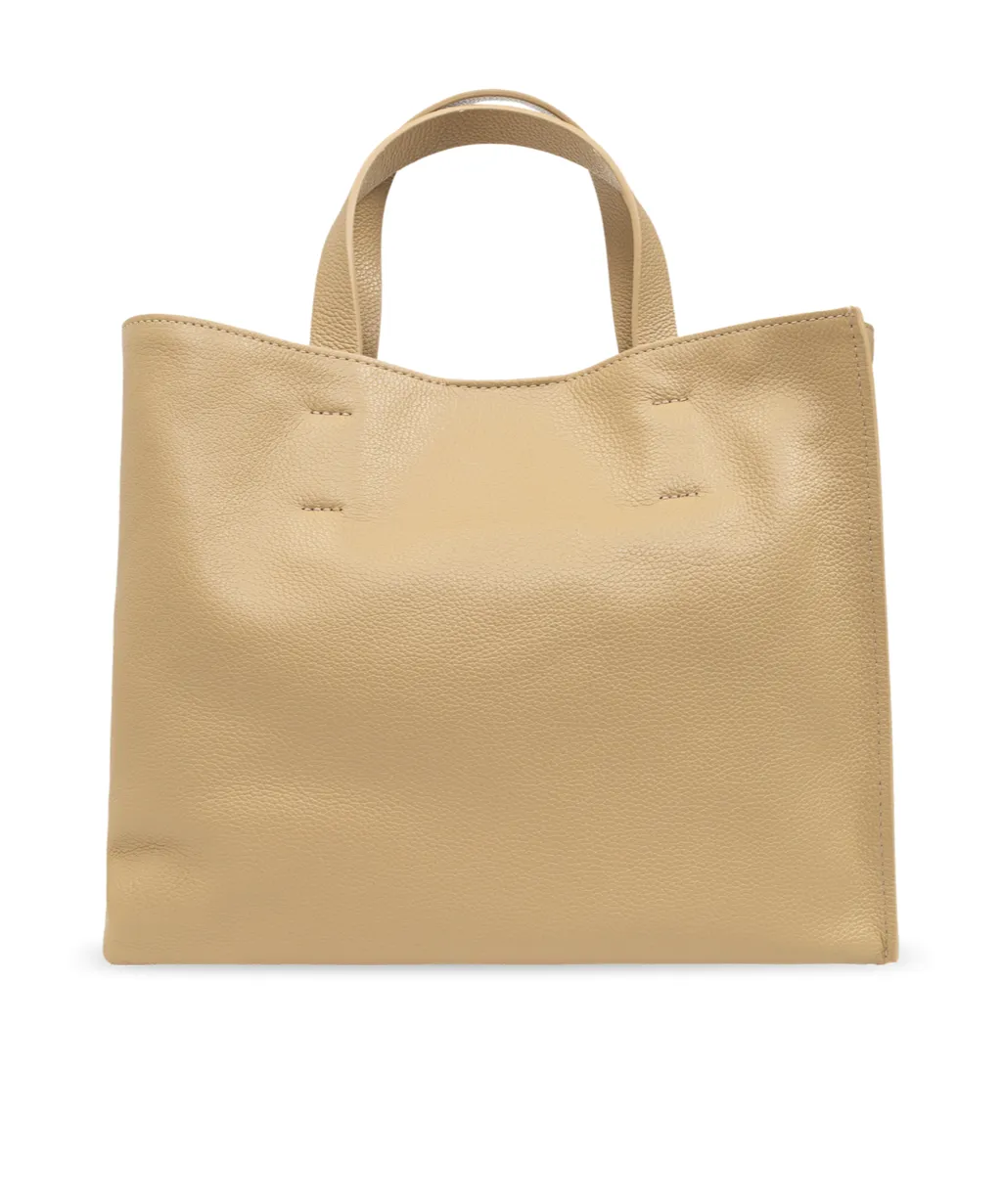 Marni Museo Logo Embroidered Shopper Bag