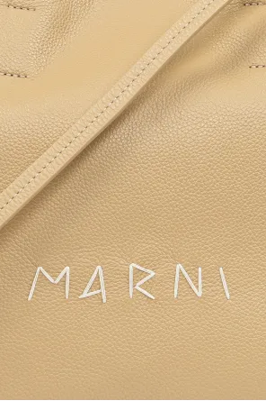 Marni Museo Logo Embroidered Shopper Bag