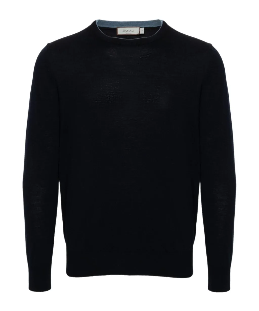 Long-Sleeve Merino Jumper