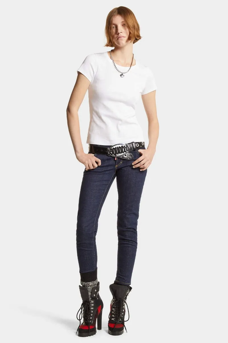Dsquared2 Logo-Patch Jennifer Jeans