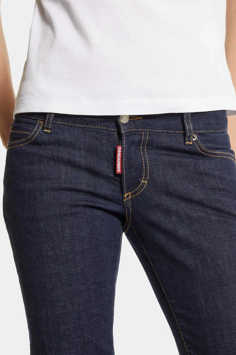 Dsquared2 Logo-Patch Jennifer Jeans