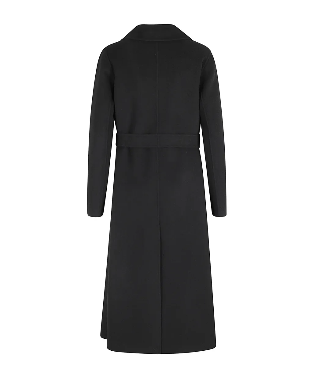 Weekend Max Mara Belted Long-Sleeved Coat