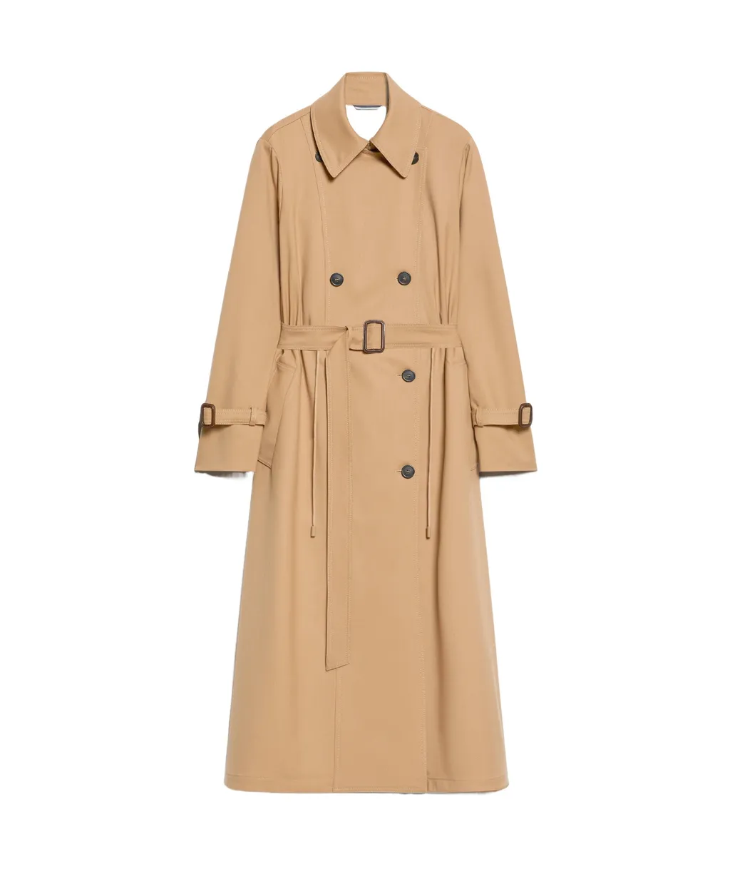 Weekend Max Mara Double-Breasted Belted Coat