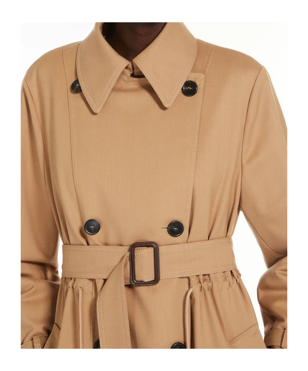 Weekend Max Mara Double-Breasted Belted Coat