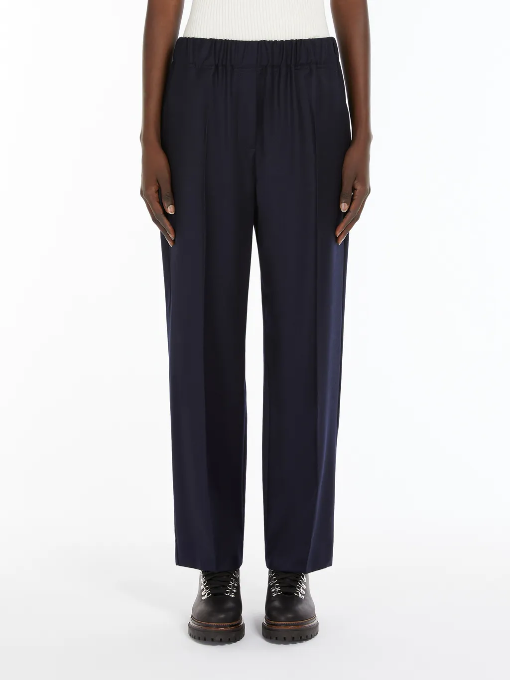 Weekend Max Mara High Waist Straight Leg Trousers