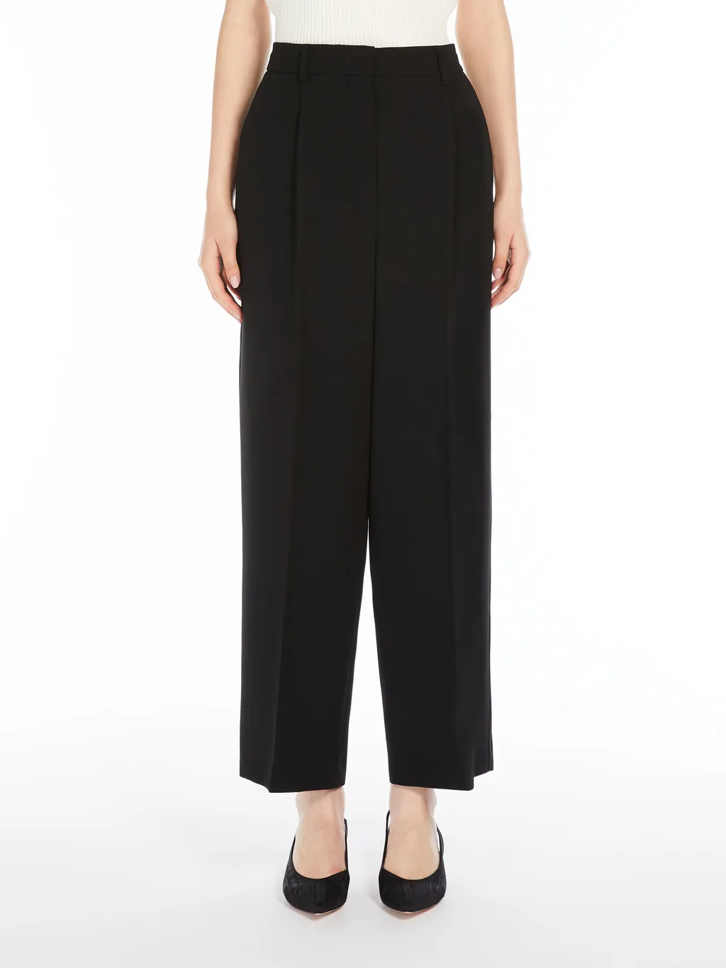 Weekend Max Mara High Waist Straight Leg Pants
