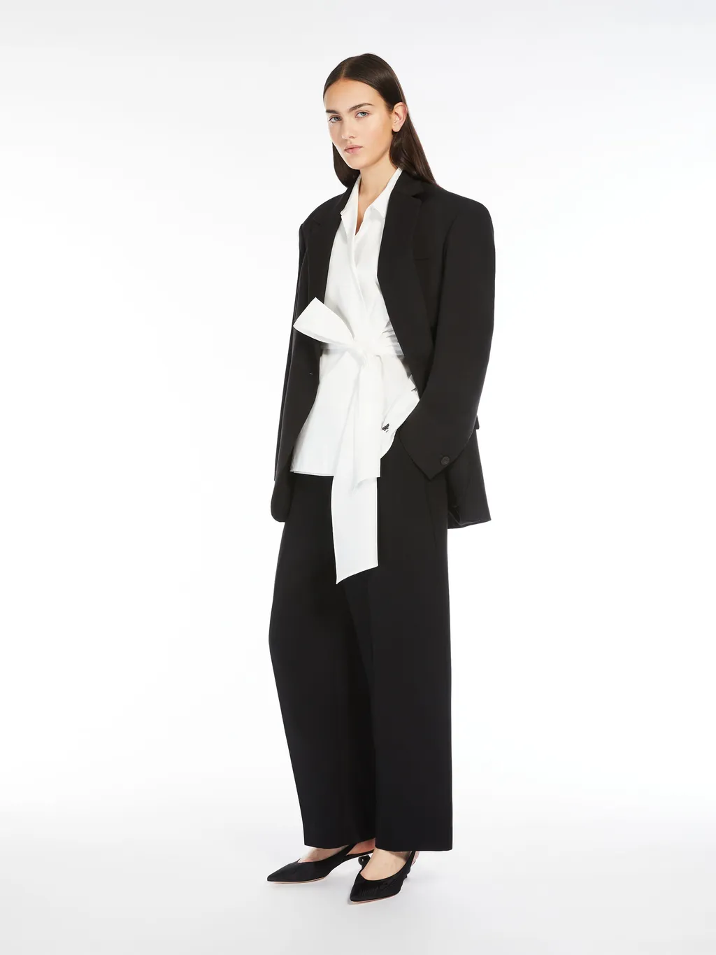 Weekend Max Mara High Waist Straight Leg Pants