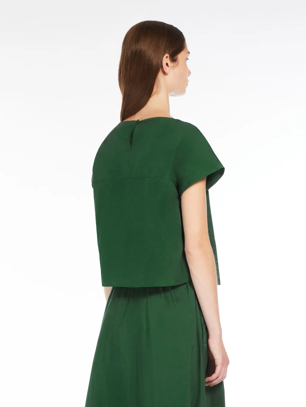 Open-Necked Black Shirt