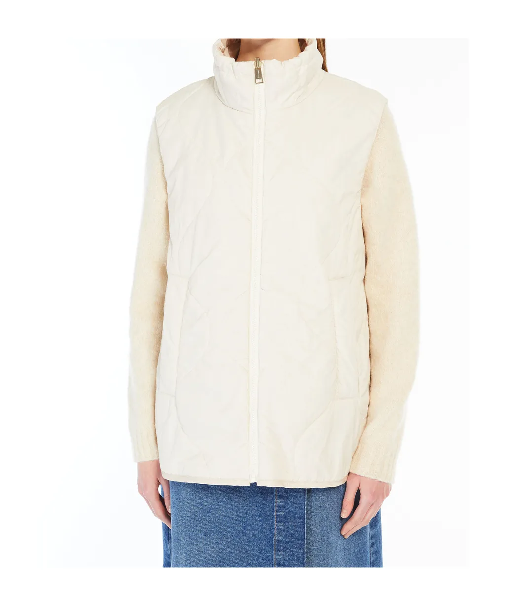 Weekend Max Mara Yoro Zip-Up Drawstring Gilet
