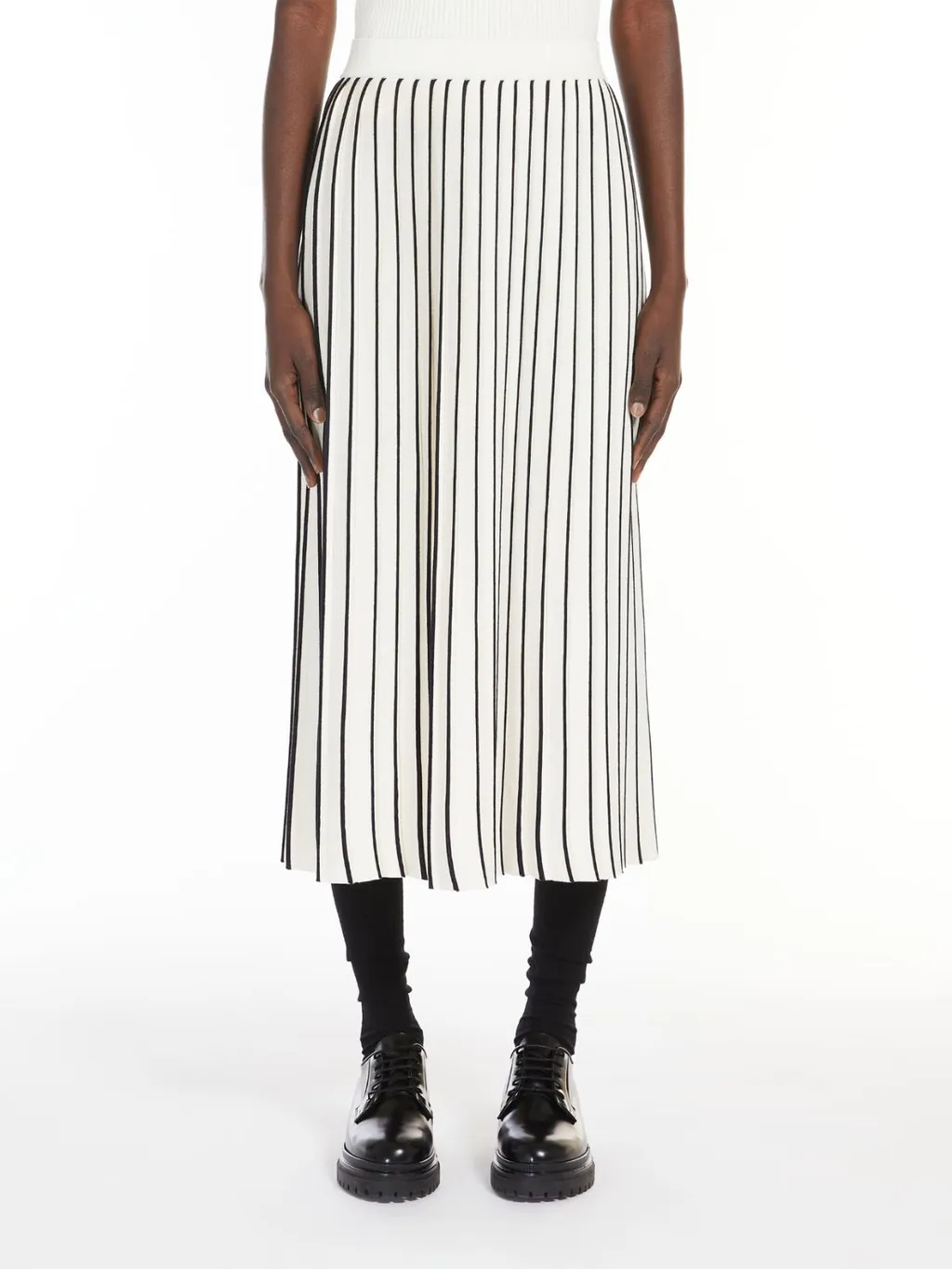 Weekend Max Mara Finance Pleated Midi Skirt