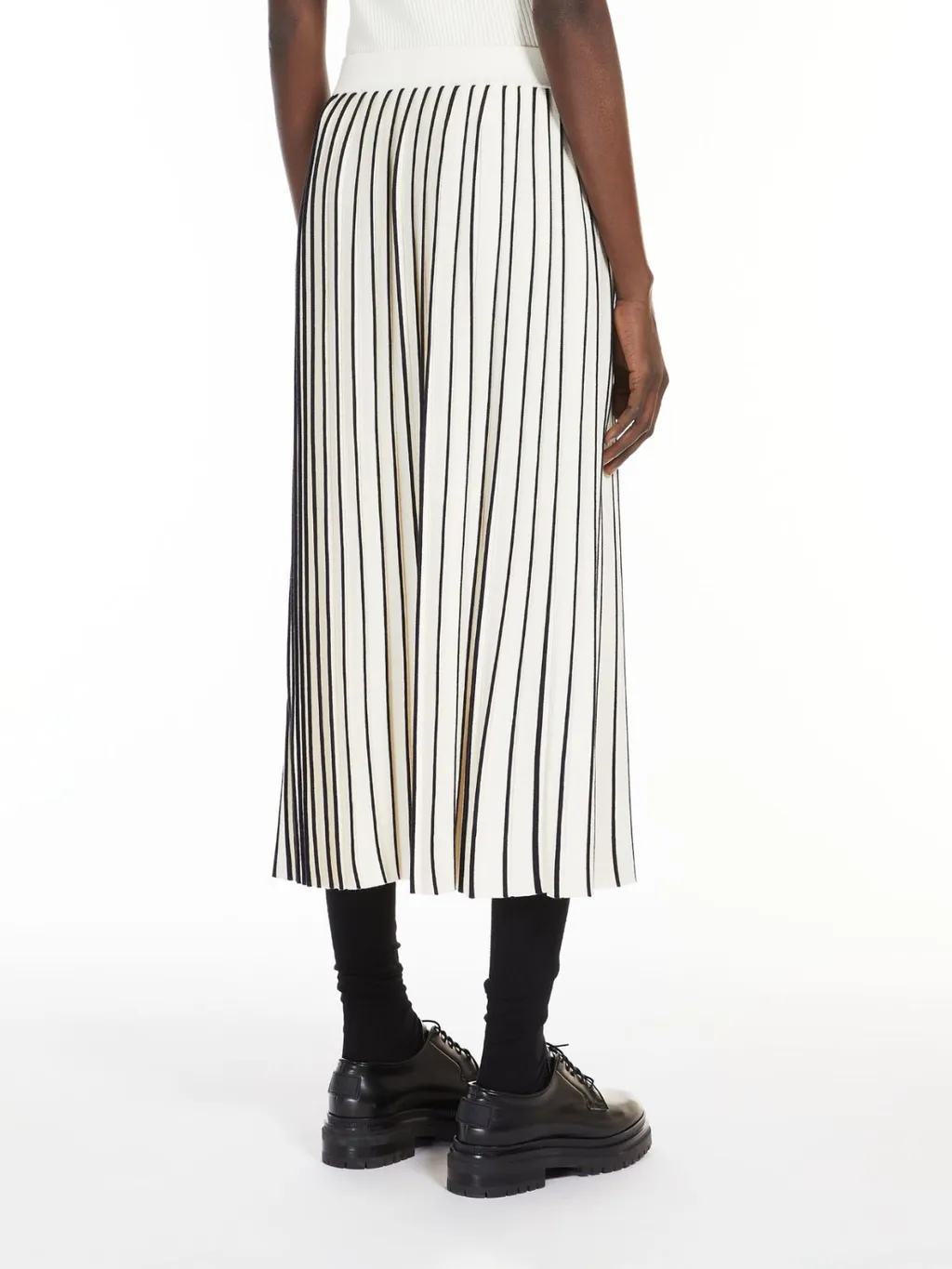 Weekend Max Mara Finance Pleated Midi Skirt