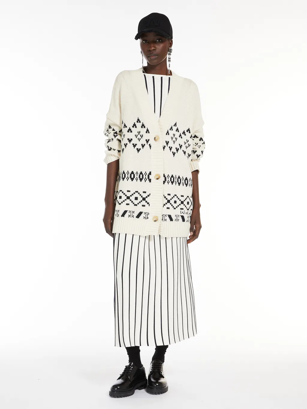 Weekend Max Mara Finance Pleated Midi Skirt
