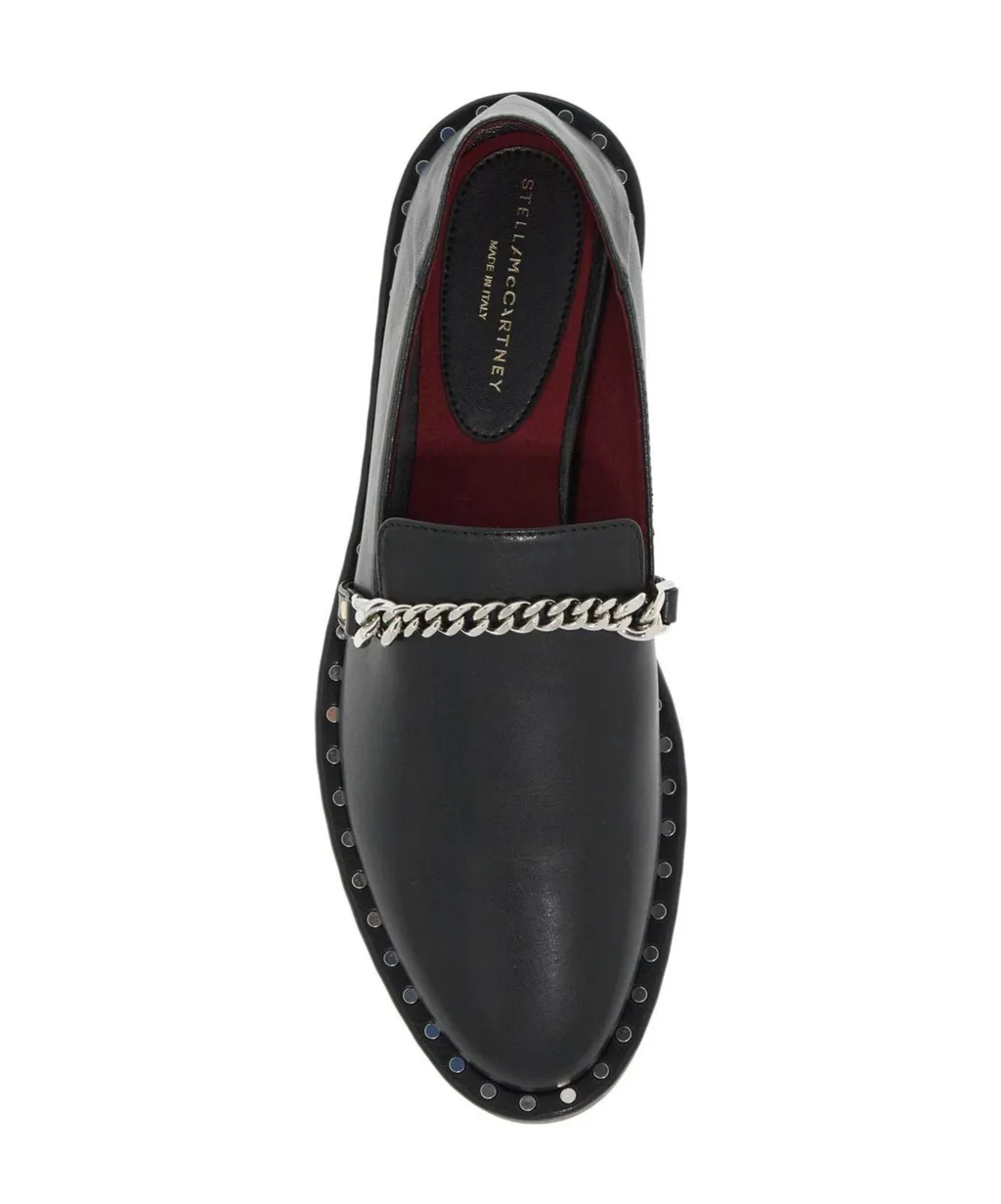 Stella Mccartney Falabella Stud Embellished Loafers
