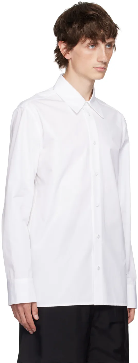 Long-Sleeved Cotton Shirt