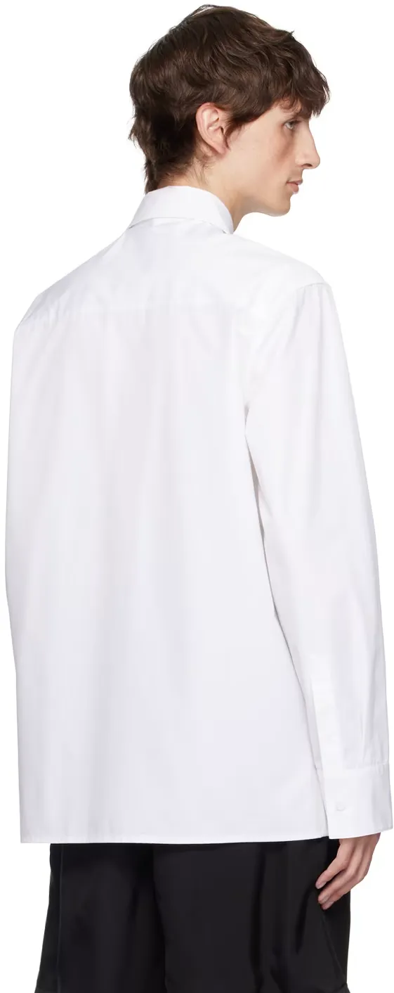 Long-Sleeved Cotton Shirt