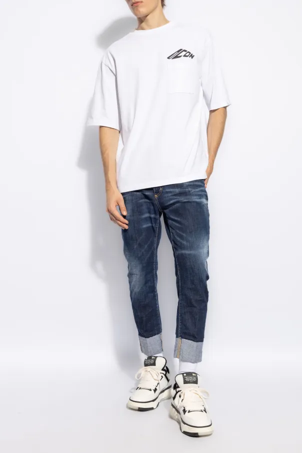 Dsquared2 Logo-Printed Crewneck T-Shirt