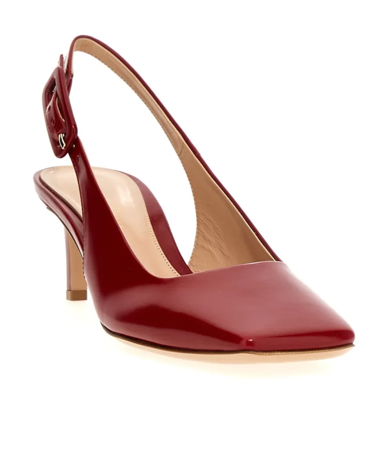 Gianvito Rossi Ric Square Toe Pumps