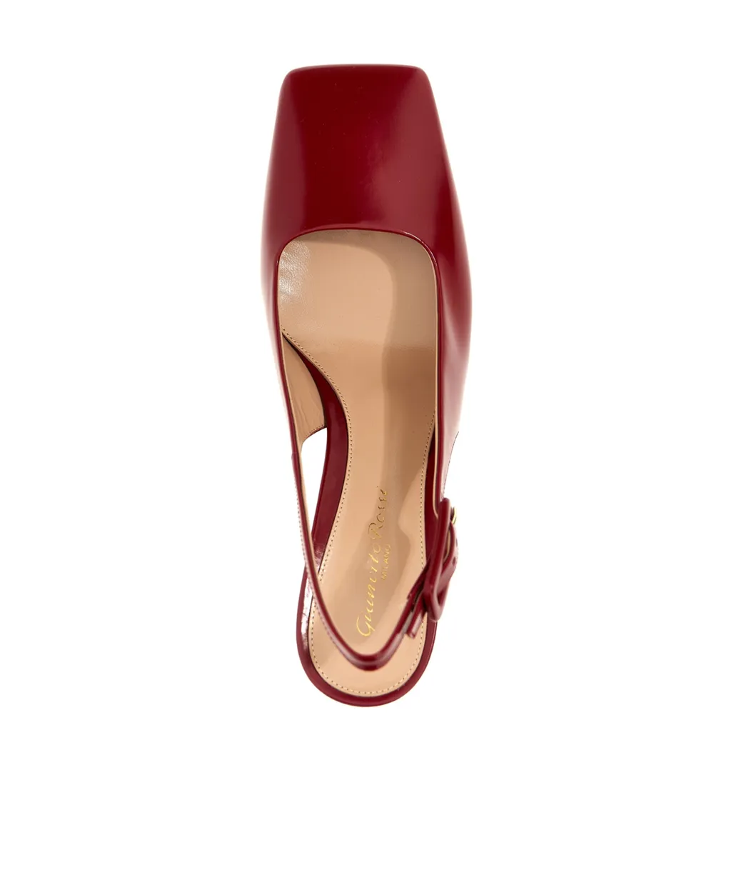 Gianvito Rossi Ric Square Toe Pumps