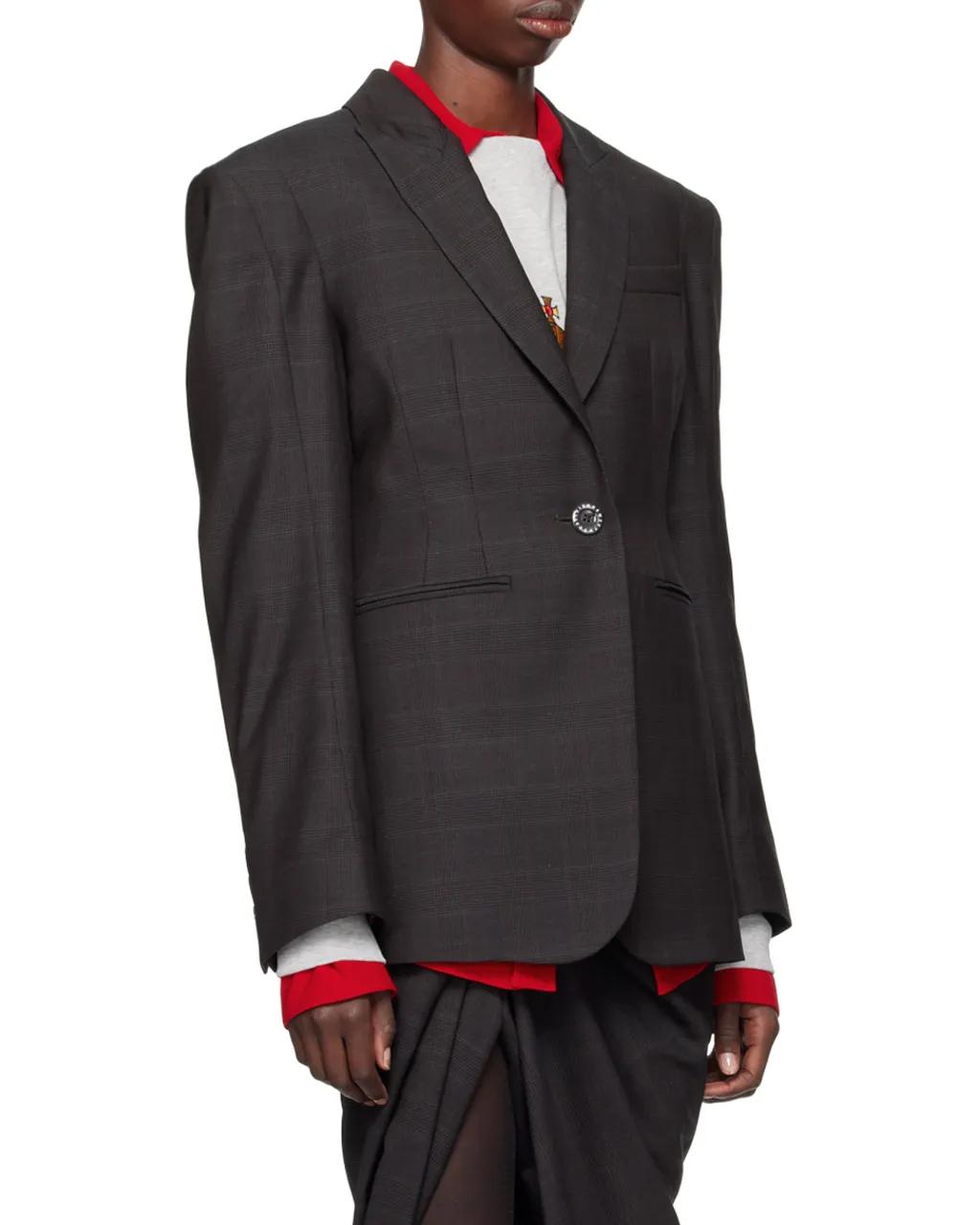 Vivienne Westwood Sb Alien Lauren Single-Breasted Blazer
