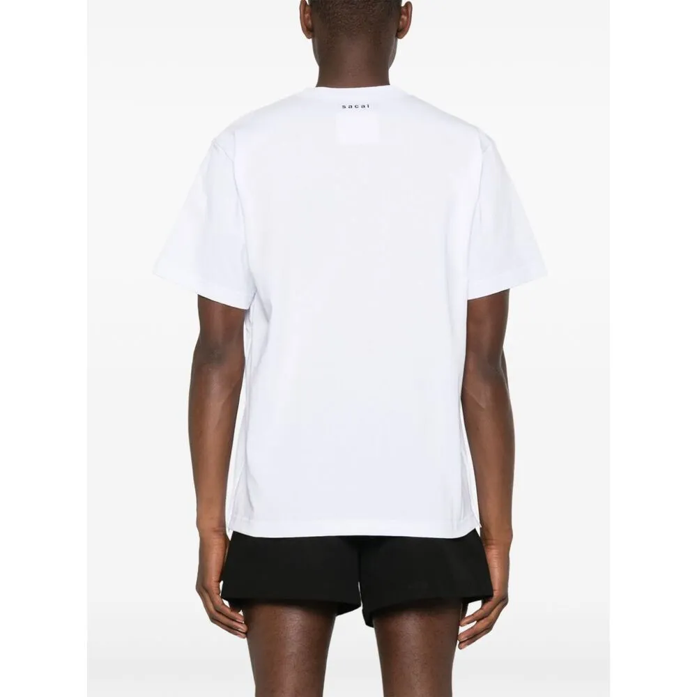 Sacai Side Zipped T-Shirt