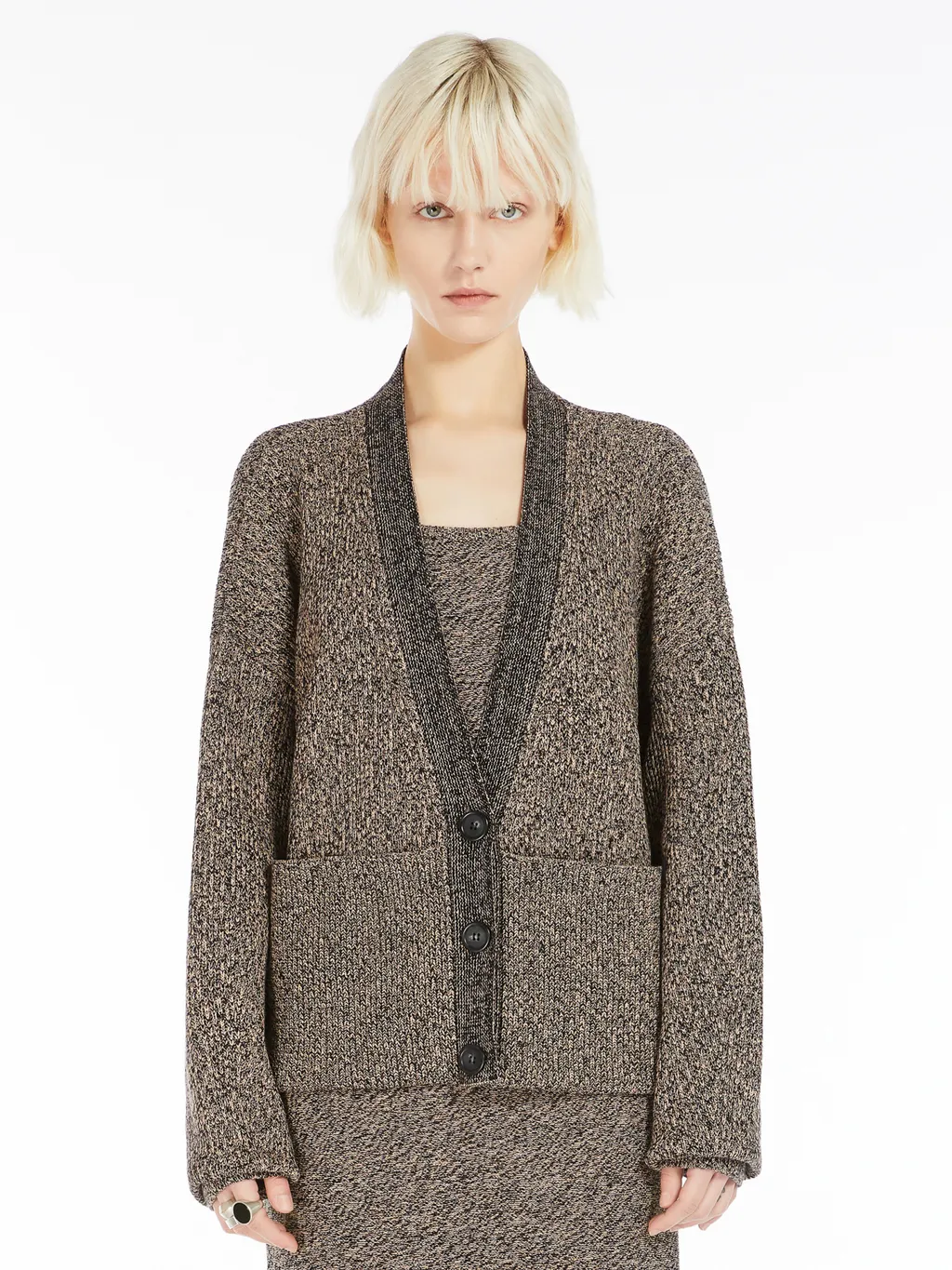Sportmax	Buttoned V-Neck Cardigan