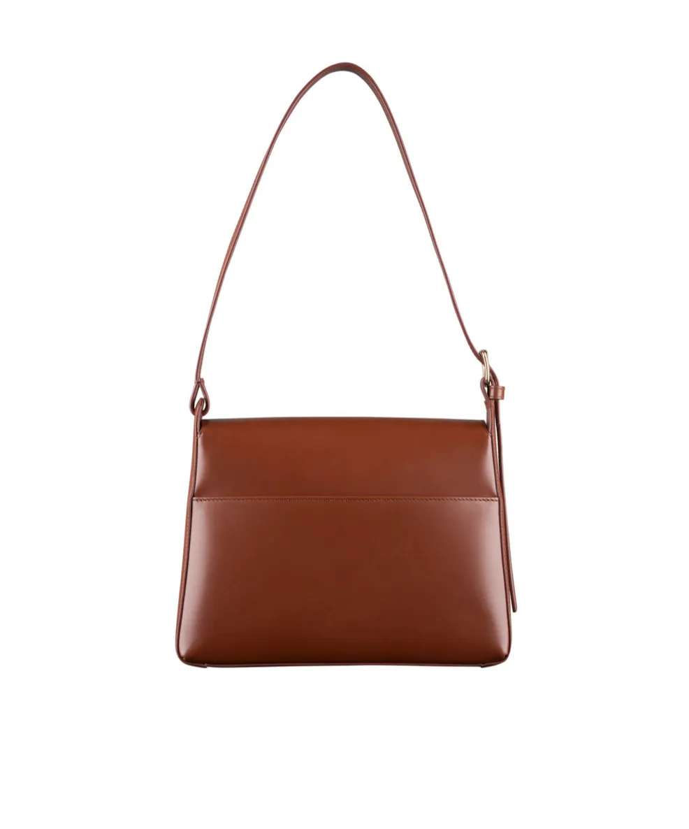 A.P.C. Virginie Logo Printed Shoulder Bag
