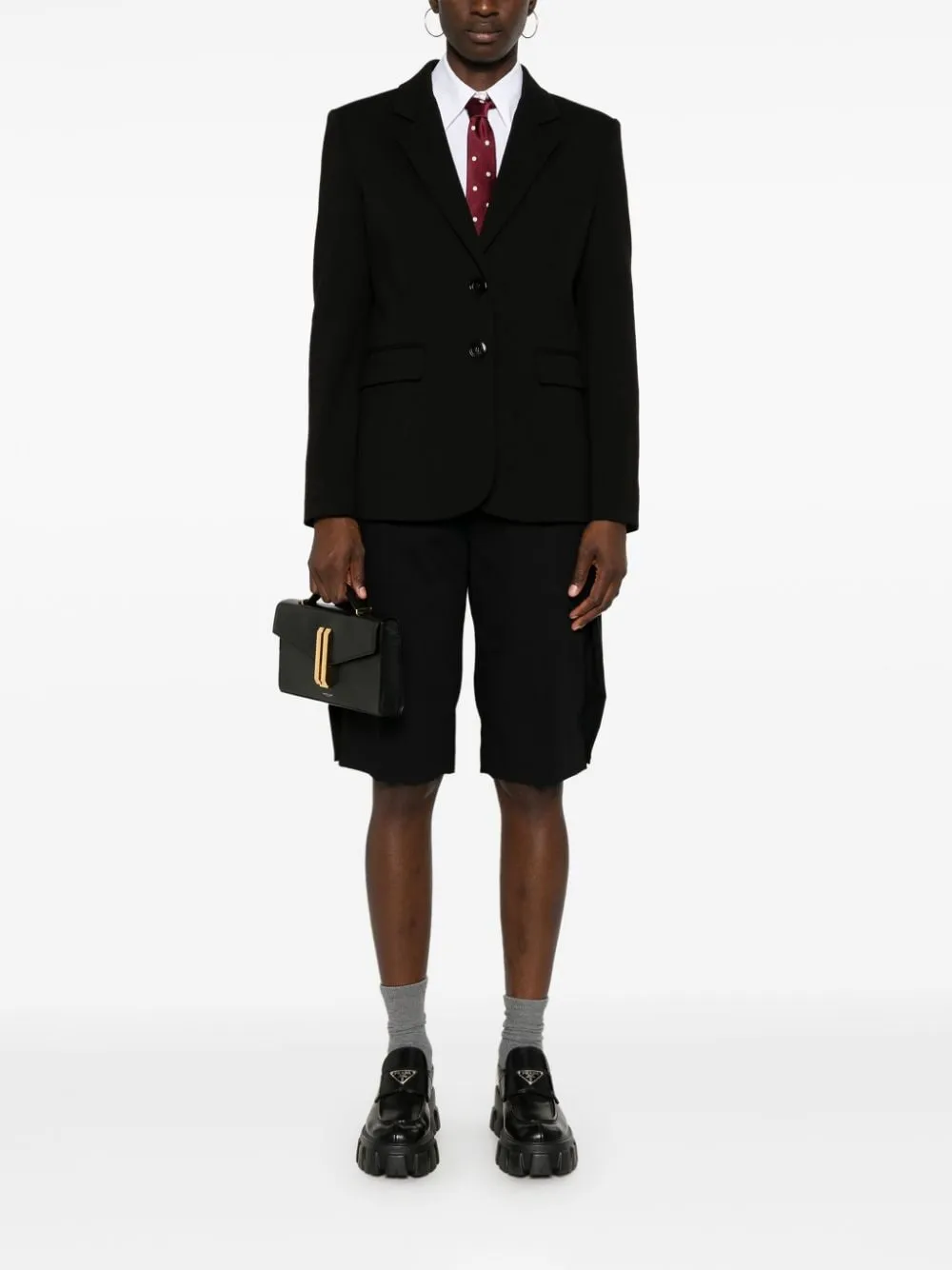 Pinko Ruota Single Breasted Tailored Blazer