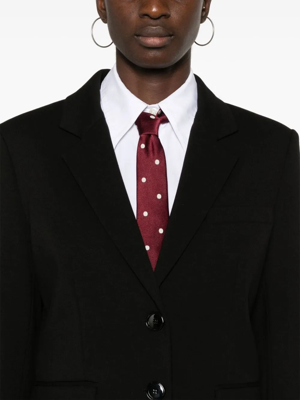 Pinko Ruota Single Breasted Tailored Blazer