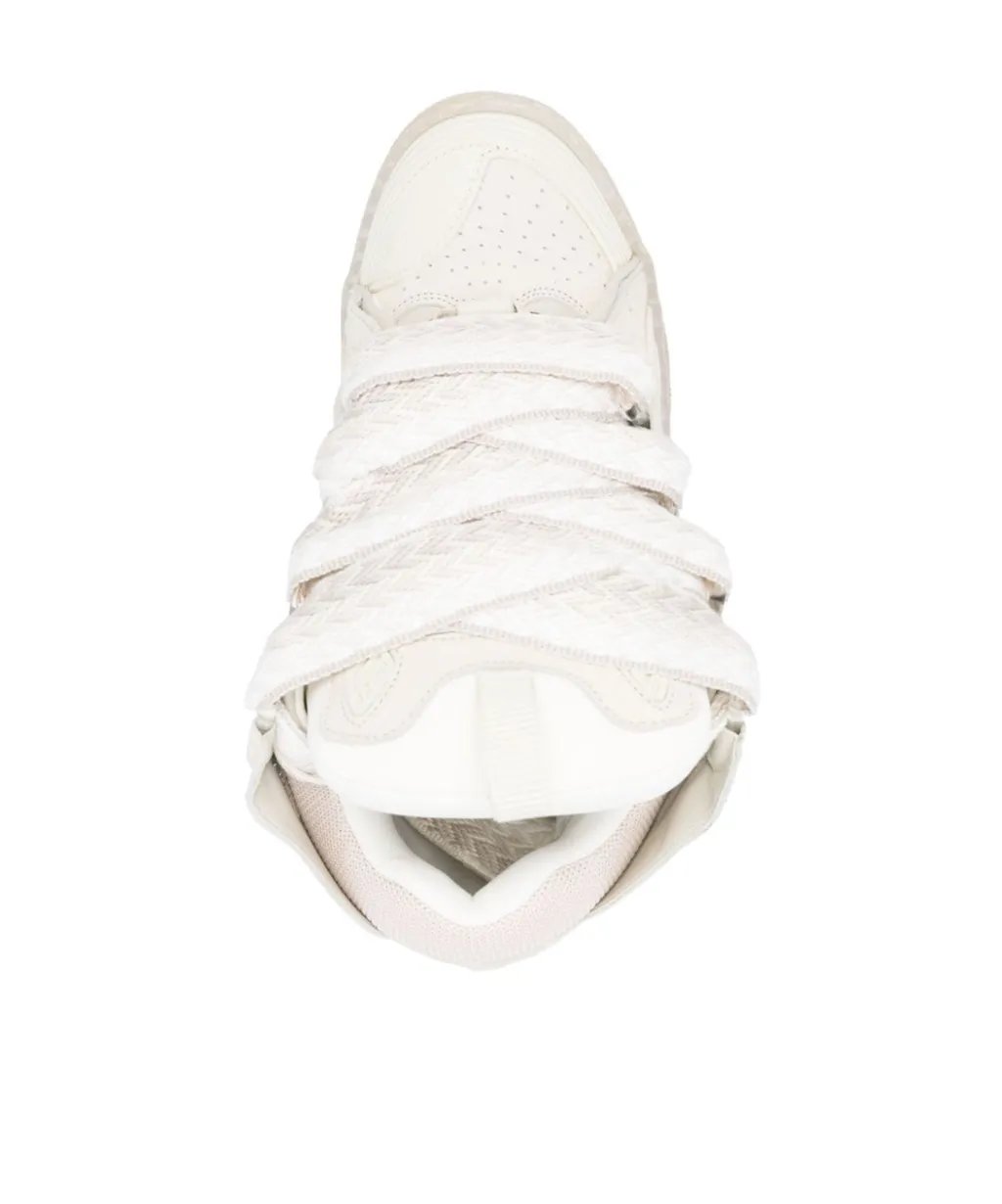 Lanvin Curb Lace-Up Sneakers