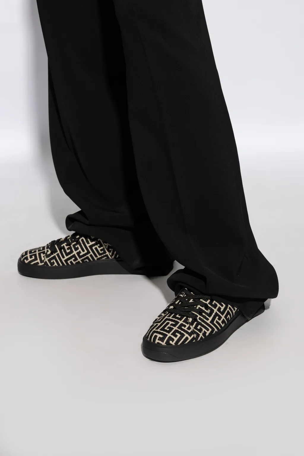 Balmain B Court Low-Top Sneakers