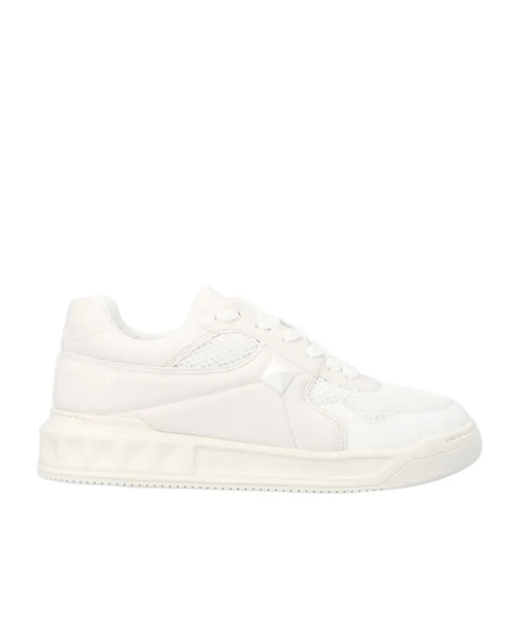 Valentino Garavani One Stud Lace-Up Sneakers