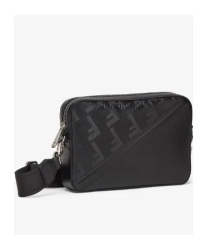 Fendi Diagonal Ff Motif Camera Case