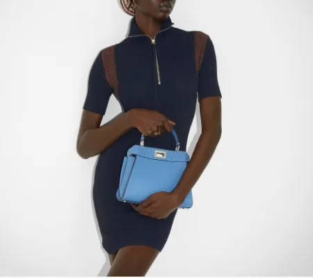 Fendi Fitted Jersey Dress