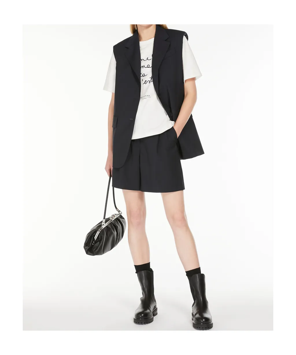 Weekend Max Mara Single-Breasted Sleeveless Gilet