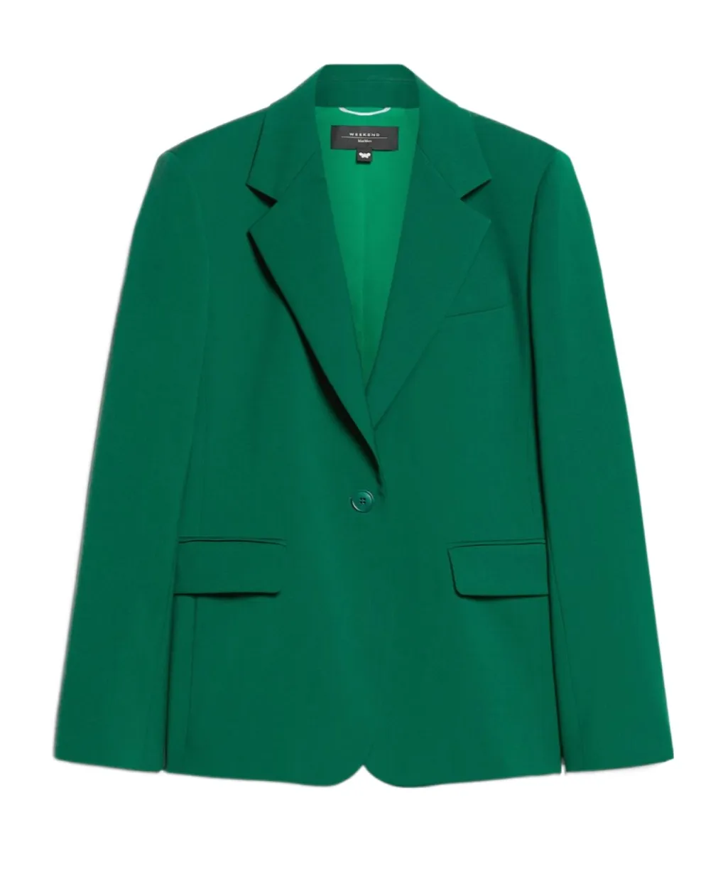 Weekend Max Mara Lamine Single-Breasted Jacket