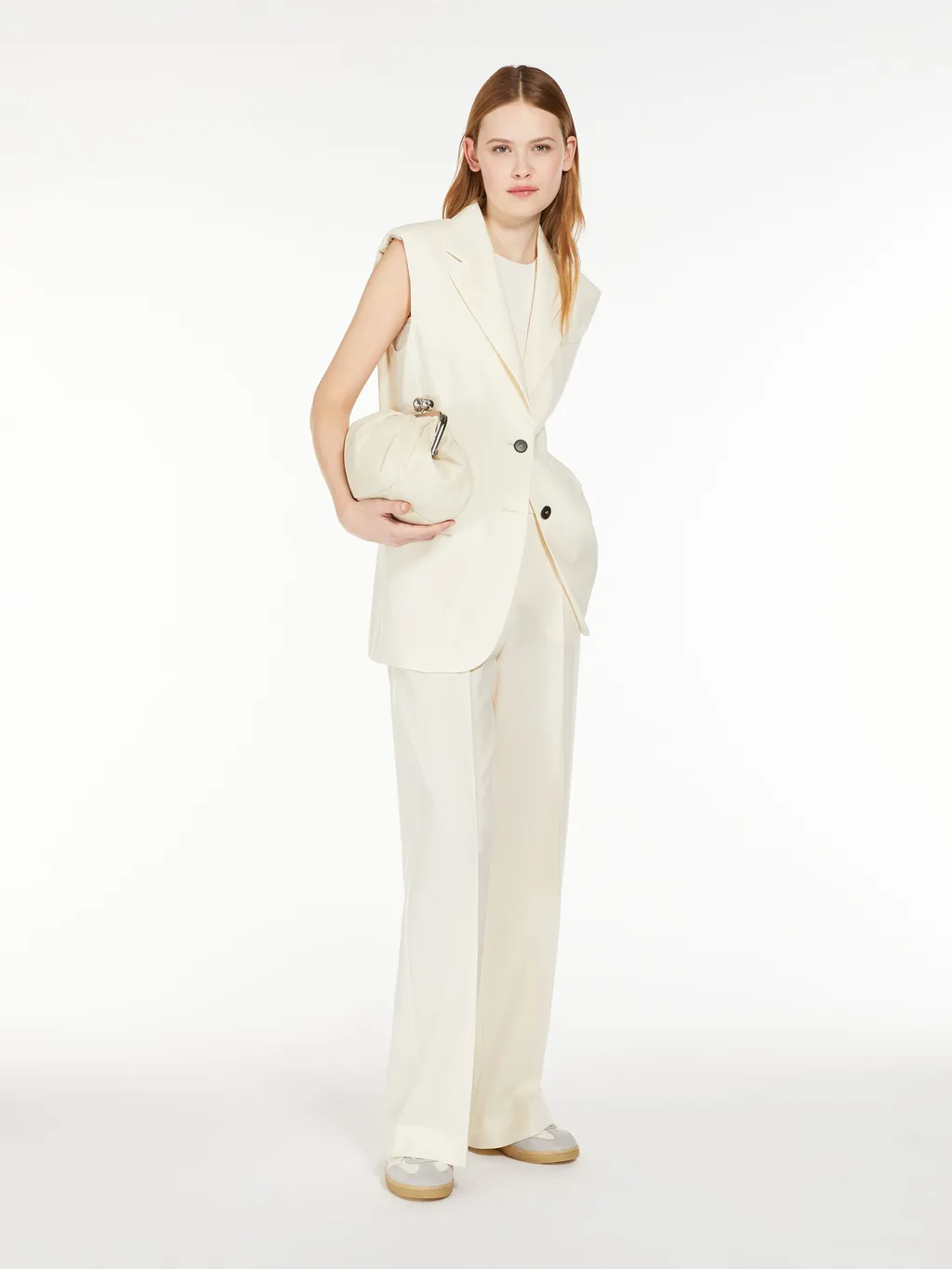 Weekend Max Mara Single-Breasted Sleeveless Gilet
