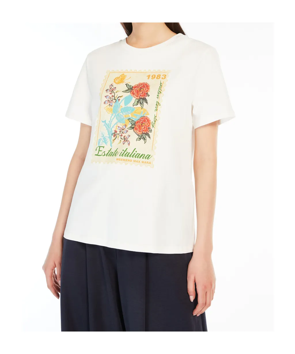 Weekend Max Mara Zirlo Graphic Printed T-Shirt