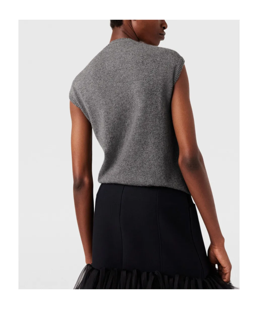 Stella Mccartney Self-Tie Fastened Sleeveless Knitted Top
