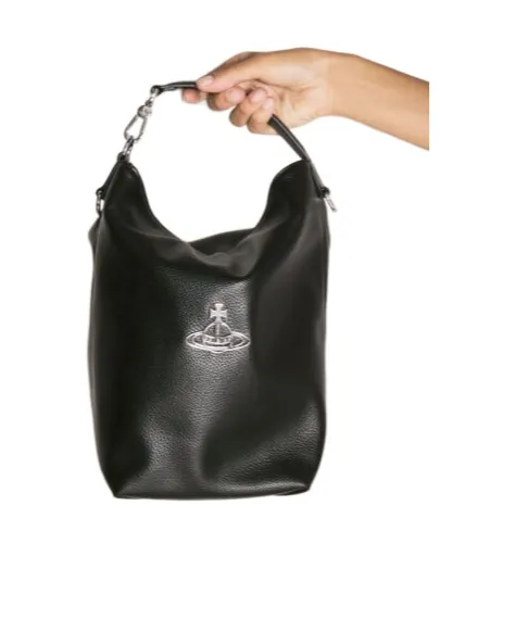 Vivienne Westwood Logo Plaque Bucket Bag