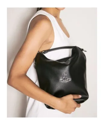 Vivienne Westwood Logo Plaque Bucket Bag