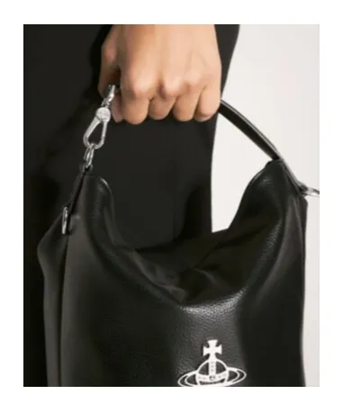 Vivienne Westwood Logo Plaque Bucket Bag