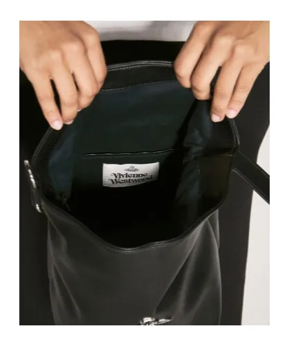 Vivienne Westwood Logo Plaque Bucket Bag