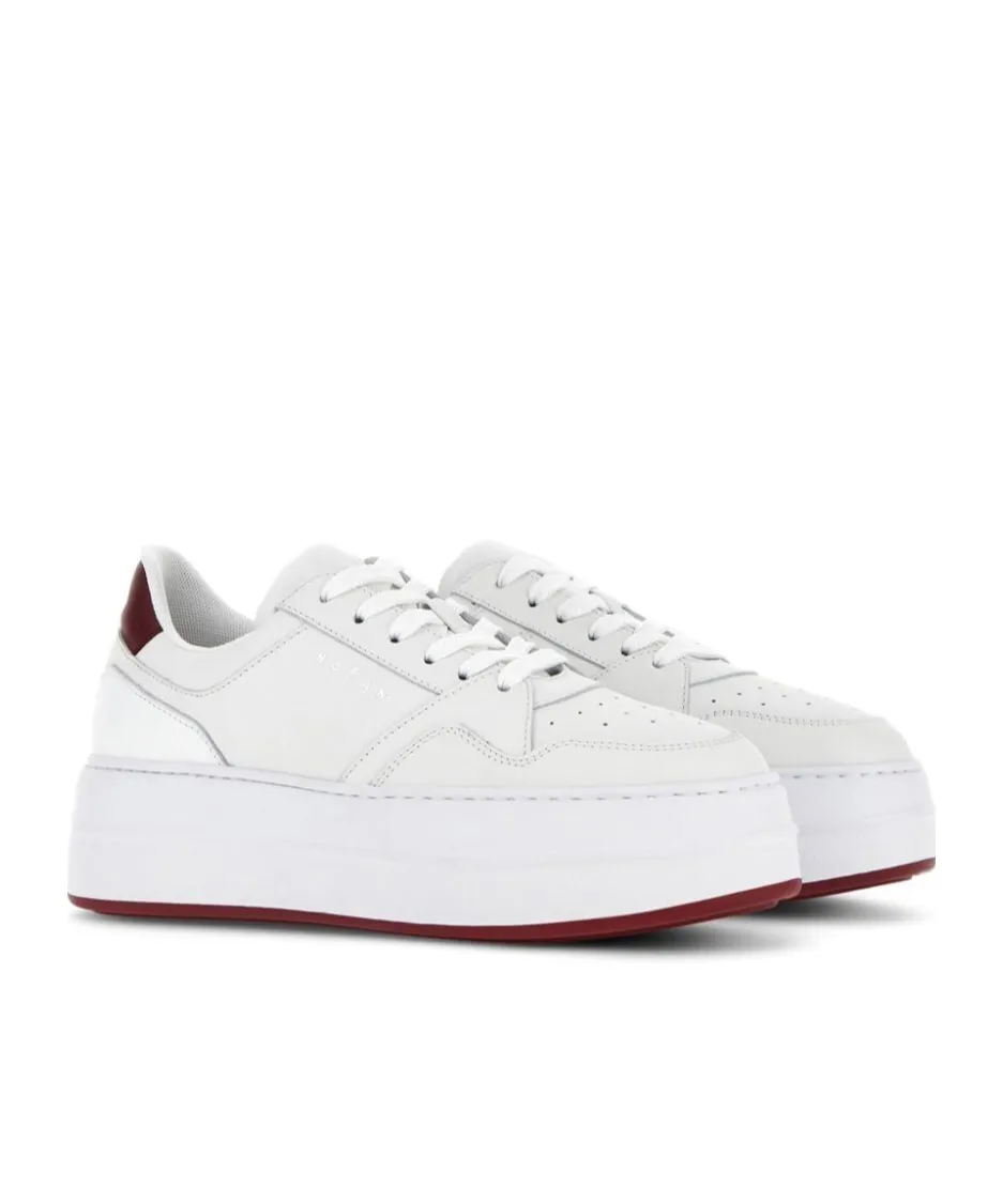 H670 Flatform Leather Sneakers